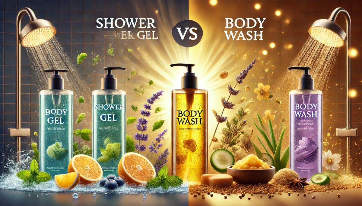 Shower Gel vs Body Wash