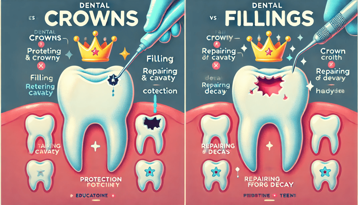 Crown vs Filling