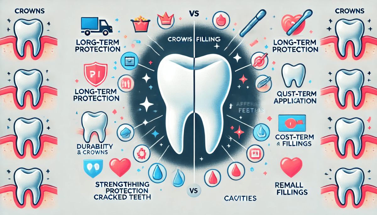 Crown vs Filling