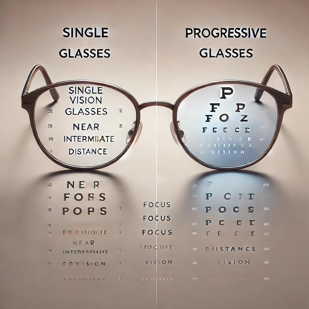 Single Vision vs Progressive