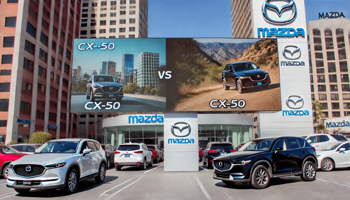 Mazda CX-50 vs CX-5