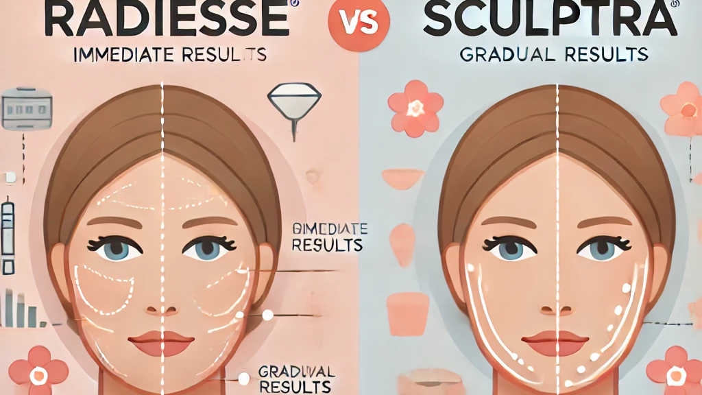 Radiesse vs Sculptra