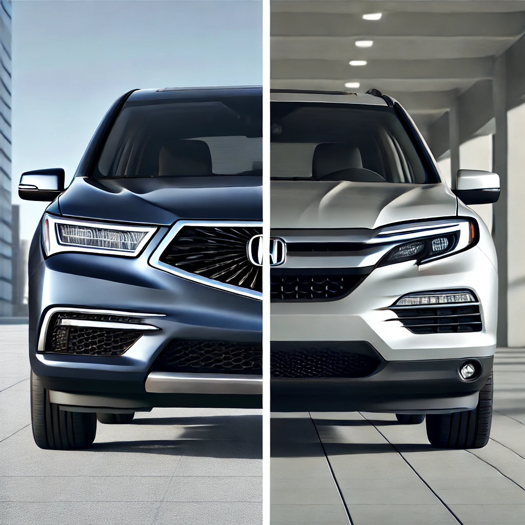 Acura MDX vs Honda Pilot