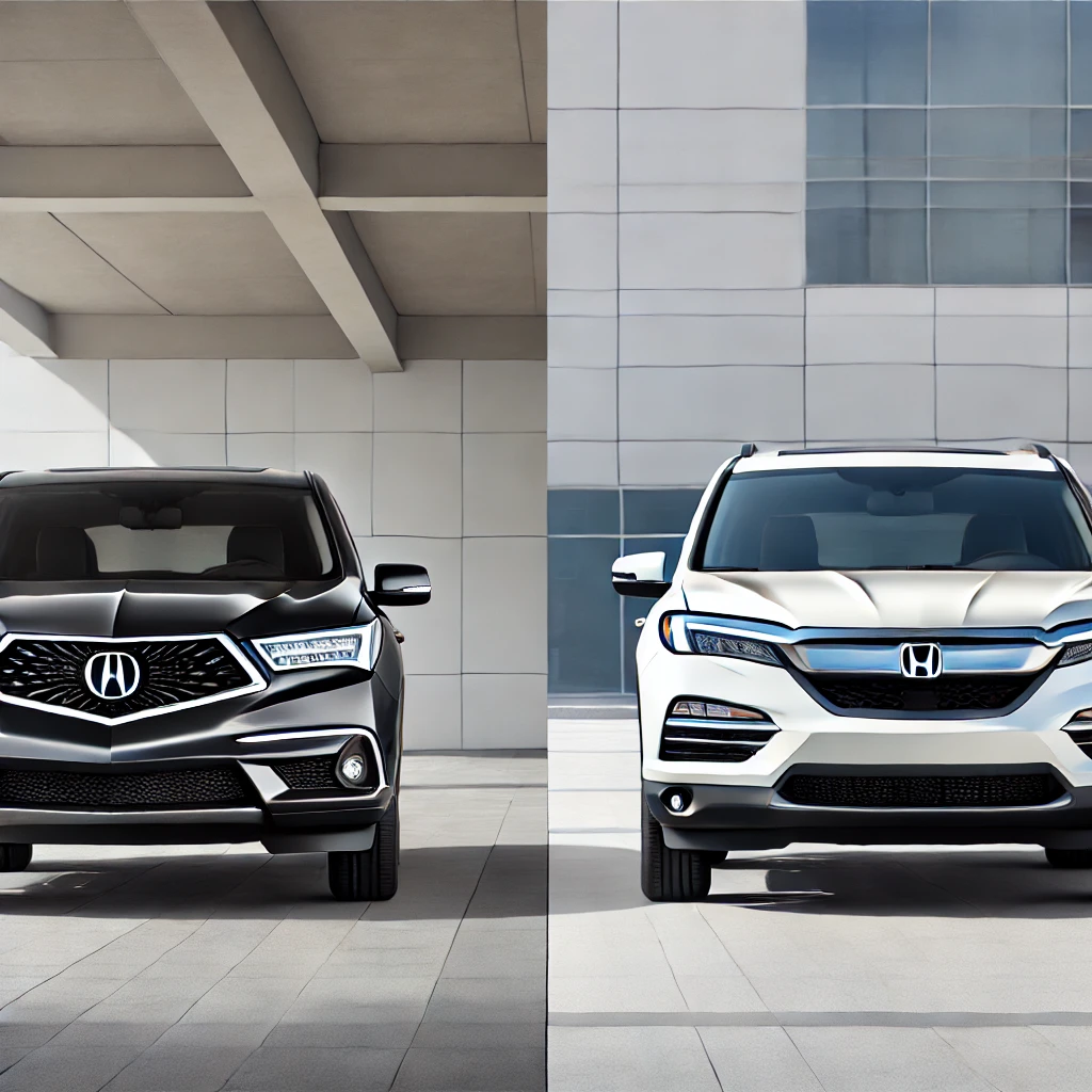 Acura MDX vs Honda Pilot