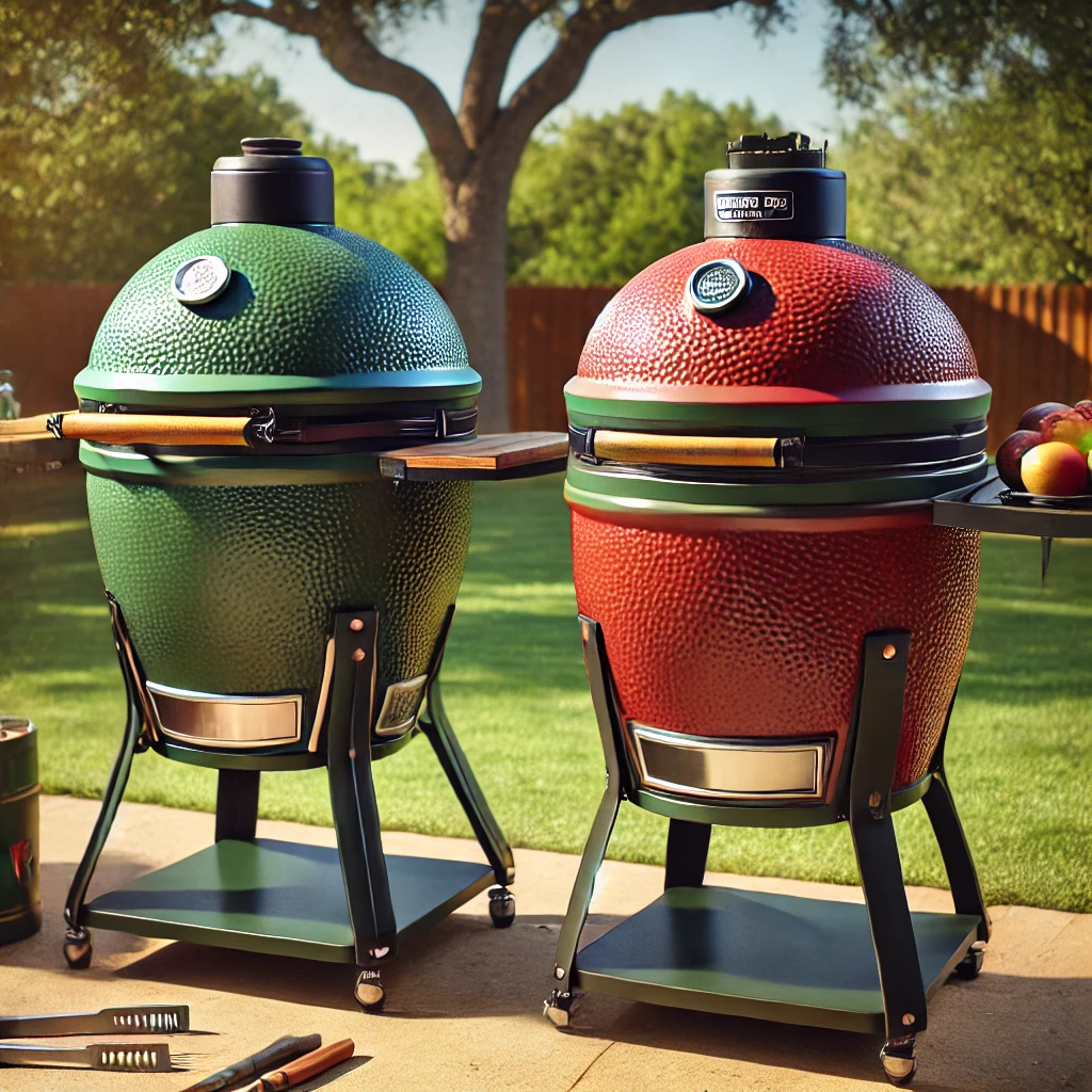 Big Green Egg vs Kamado Joe