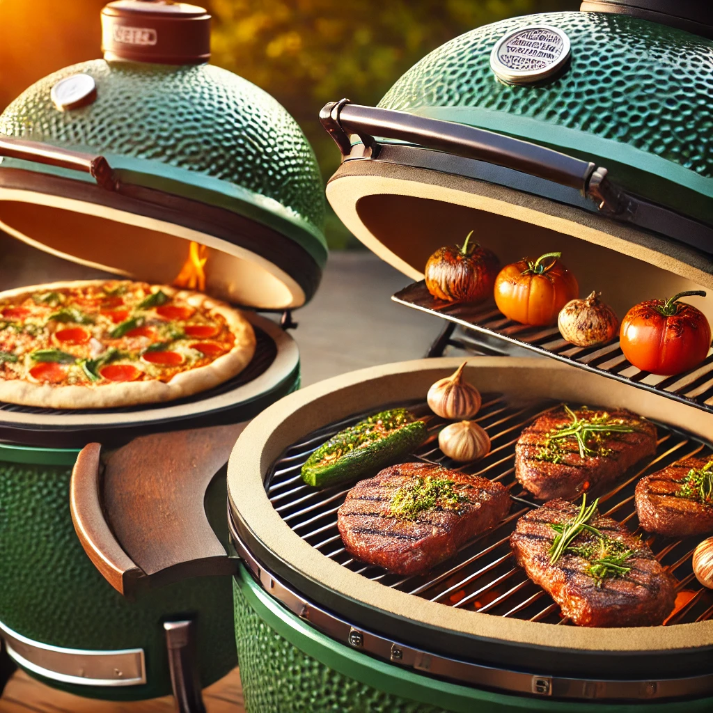 Big Green Egg vs Kamado Joe