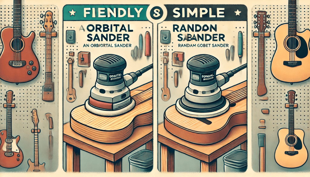 Orbital Sander vs Random for Guitars